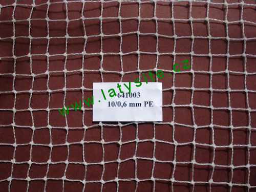 Ochranná síť 10 mm-6 PE Ochranná síť 10 mm-6 PE